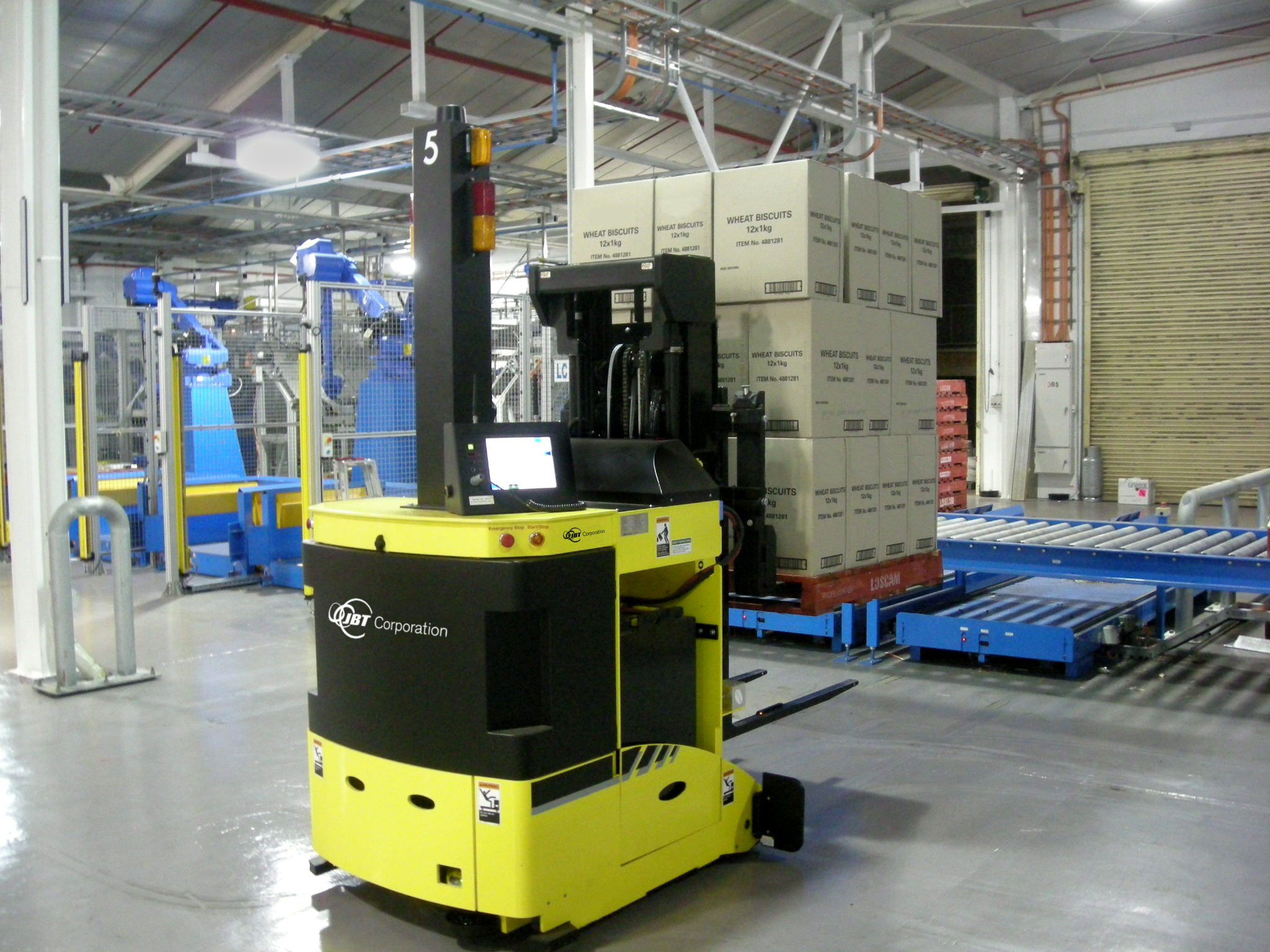 Warehouse Automation with Guided Vehicles