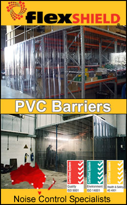 PVC Barriers by Noise Control Specialists, FlexShield